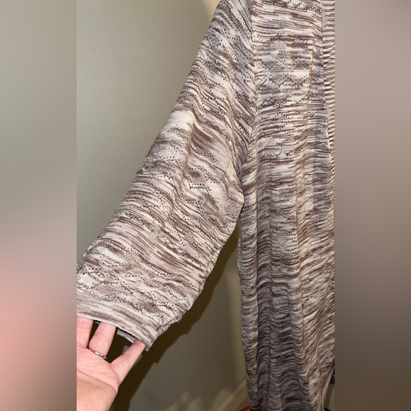 Lane Bryant- Classic 3/4-Sleeve Open-Front
Pointelle Overpiece - Picture 8 of 8